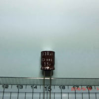 アルミ電解コンデンサ 330μF 35V 105℃ ±20% EKMG350E□□331MJC5S (日ケミ)