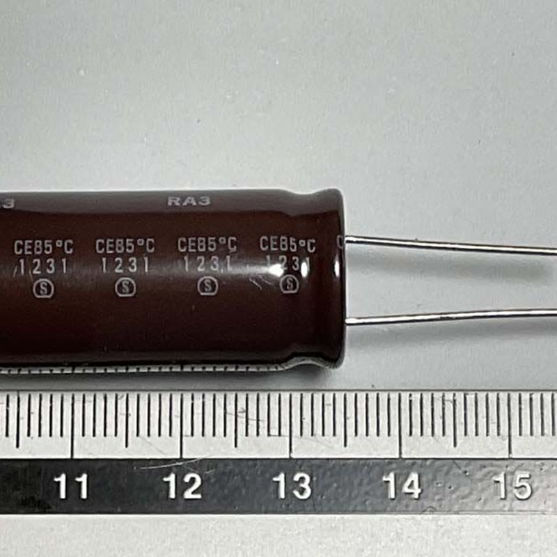 オーディオ用アルミ電解コンデンサ RA3シリーズ RA3-25V472M (1 オーディオ用アルミ電解コンデンサ RA3シリーズ RA3-25V472M (1