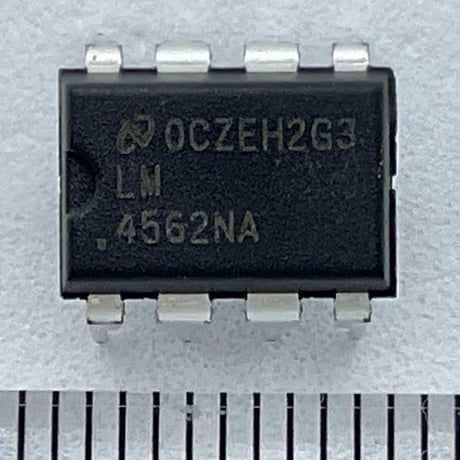 DIP 音響用OPアンプ　LM4562NA テキサスインスツルメンツ (T.I.)