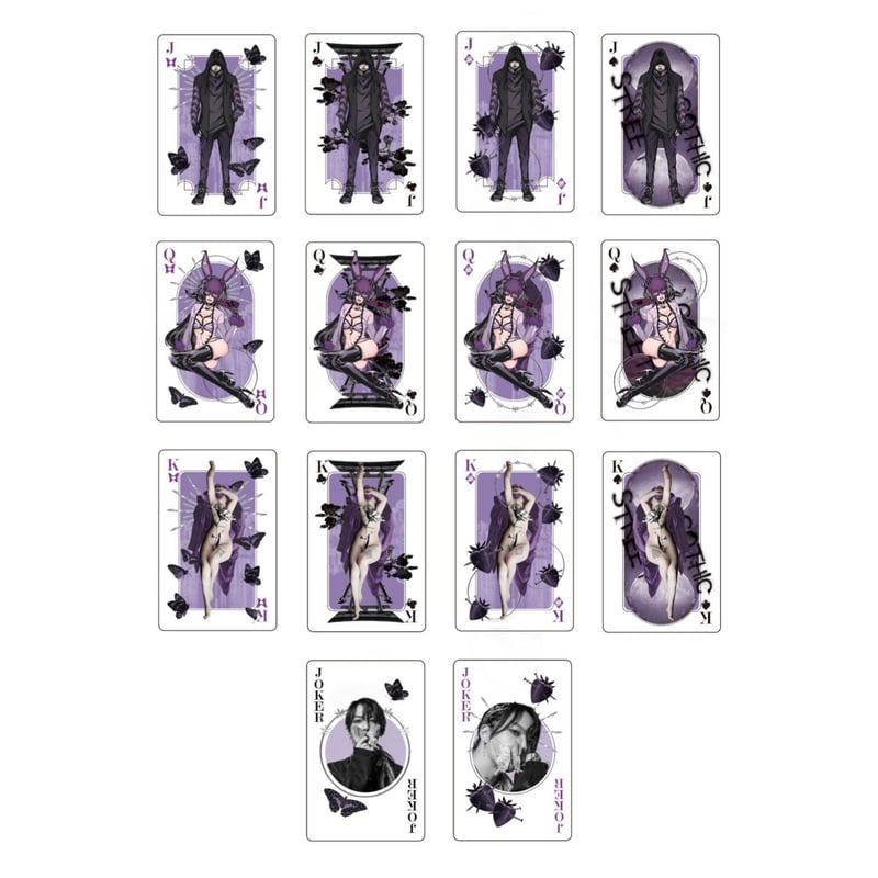 TAKERU 15TH PLAYING TRUMP CARDS | STREET GOTHI