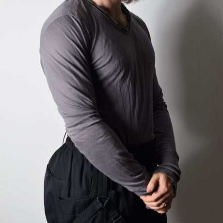 Julius AW11 Halo Grey Longsleeve Top - 357CUM25