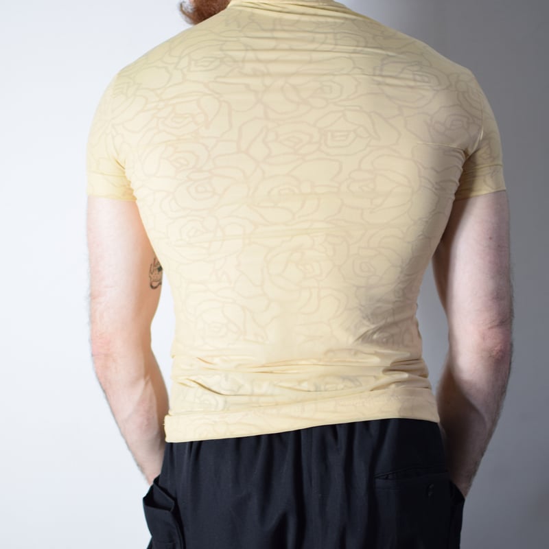 Carol Christian Poell Layered Flower T-Shirt |