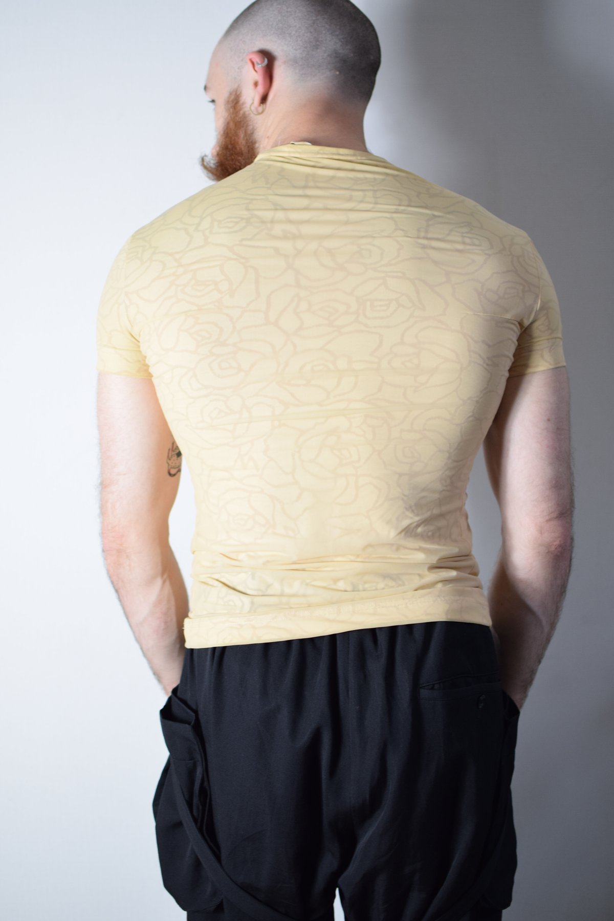 Carol Christian Poell Layered Flower T-Shirt |