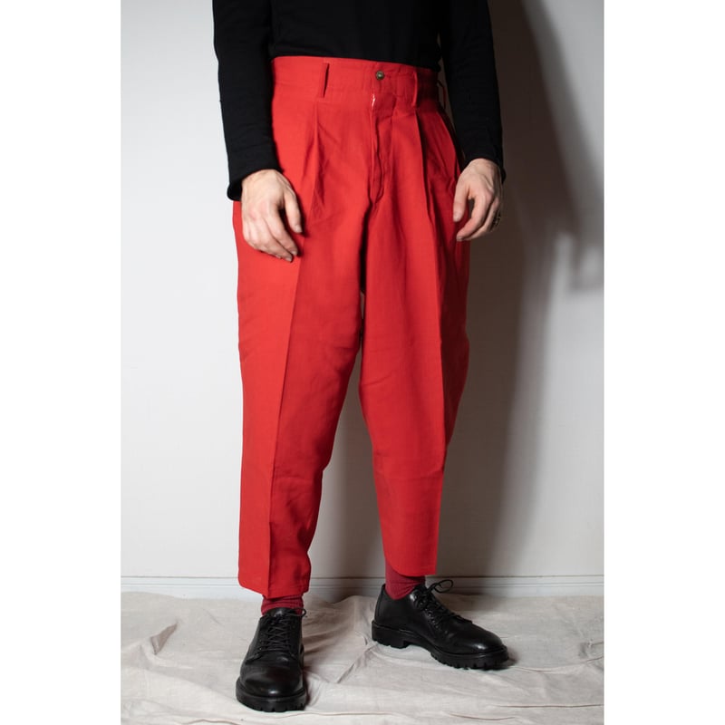 Yohji Yamamoto SS93 Red Pants - HO-P01-125 | Ka