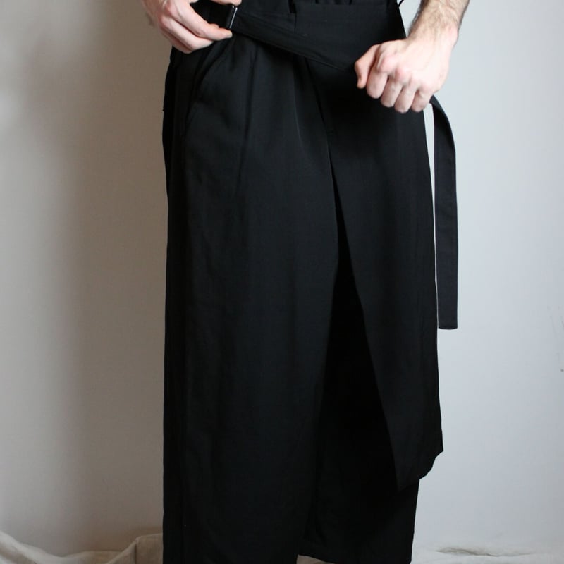 Yohji Yamamoto AW16 Wrap Pants - HR-P51-100 | K