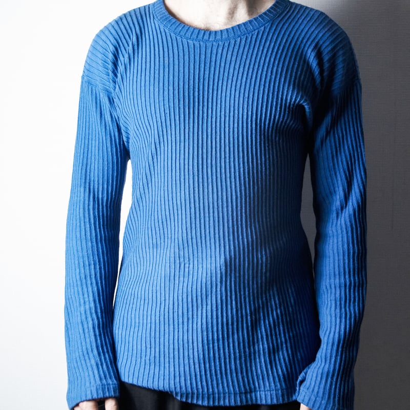 Yohji Yamamoto AW94 Blue Knit - HV-T14-003 | Ka