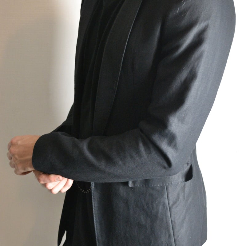 JULIUS/ユリウス 07SS UNDERWORLD COTTON GABARテーラードジャケット【1】【MJKA72607】 Julius SS07 Underworld Chain Blazer | Karasu Shop