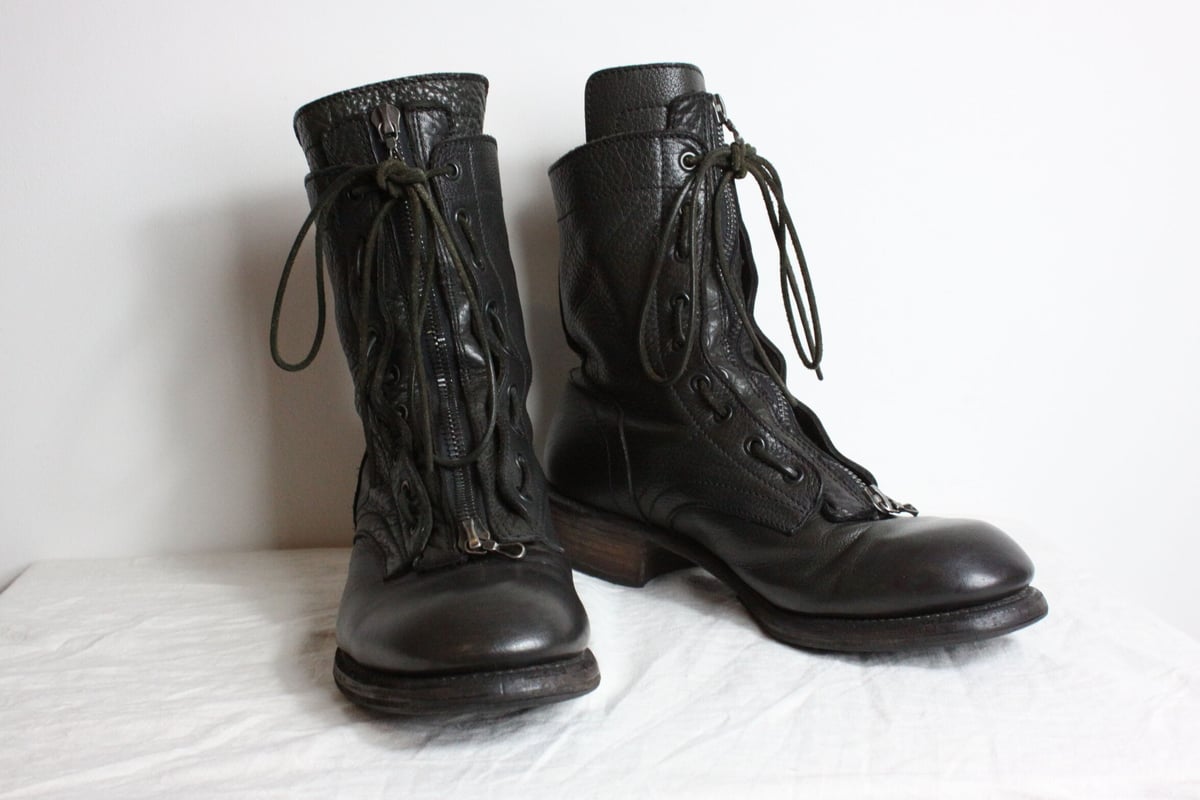Julius SS08 Combat Boots - 217FWM4 | Karasu Shop