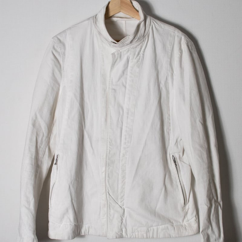 Julius SS16 Sefiroth White Denim Jacket - 537BL