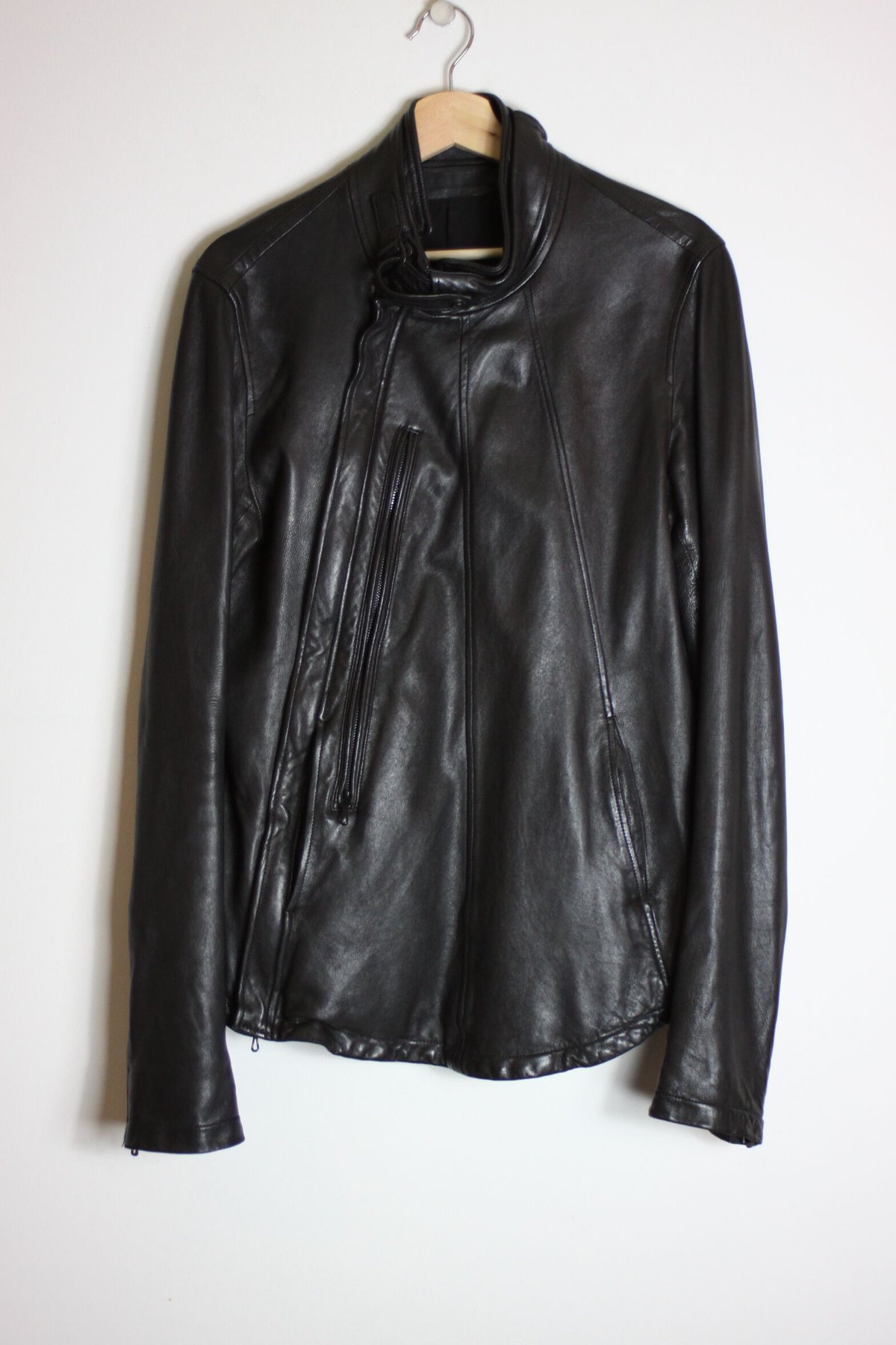 Julius AW13 Crack Fencing Leather Jacket - 437B