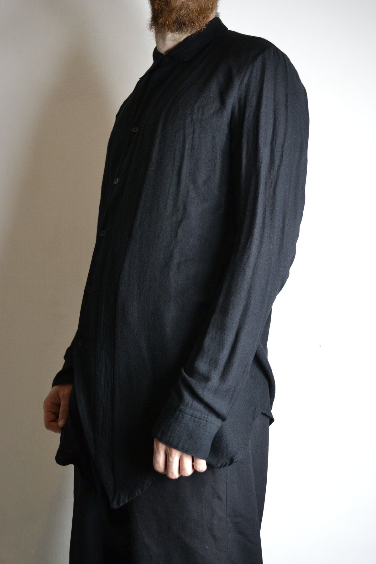 Julius AW16 Beast Asymmetrical Shirt - 557SHM1