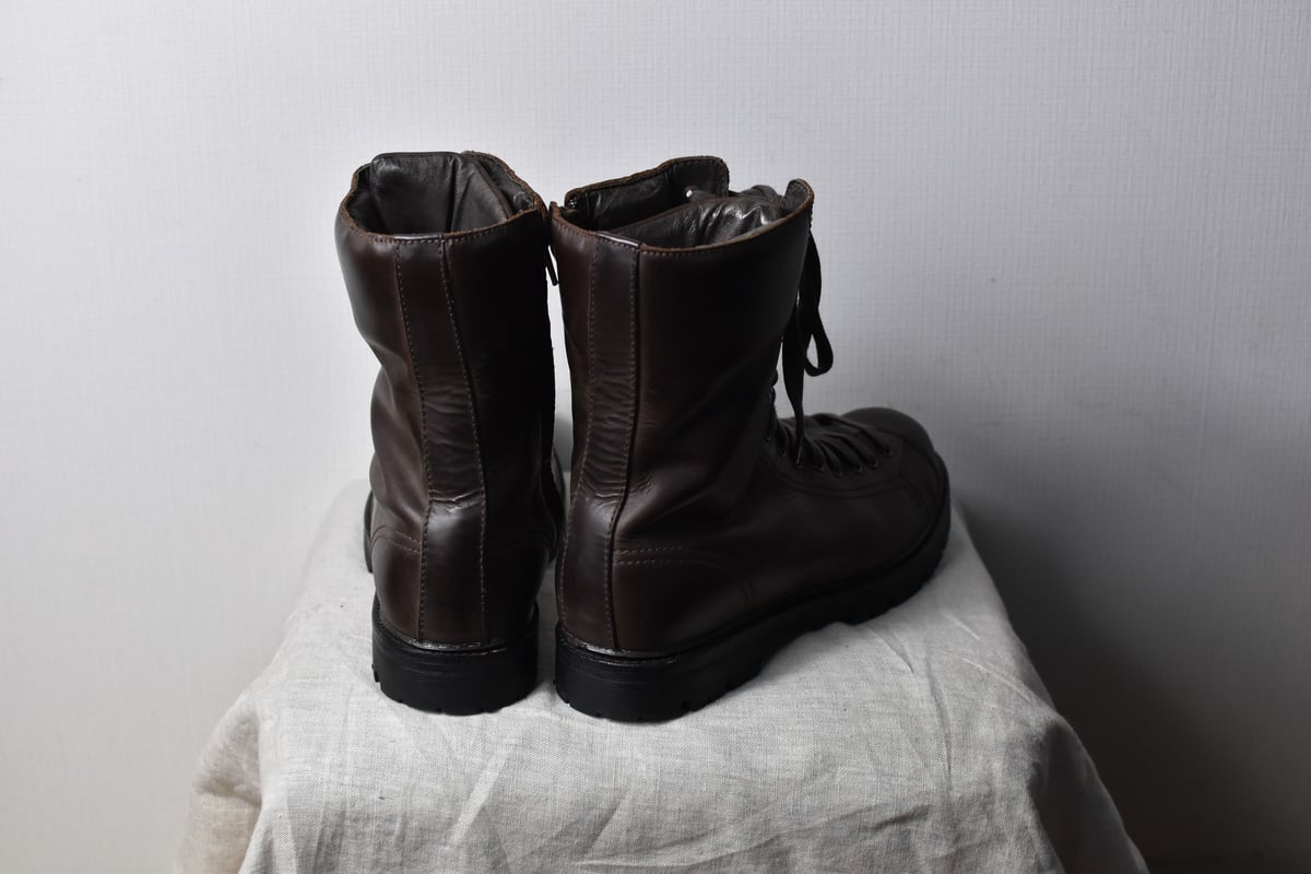 Yohji Yamamoto AW11 Brown Monkey Boots - HP-E05