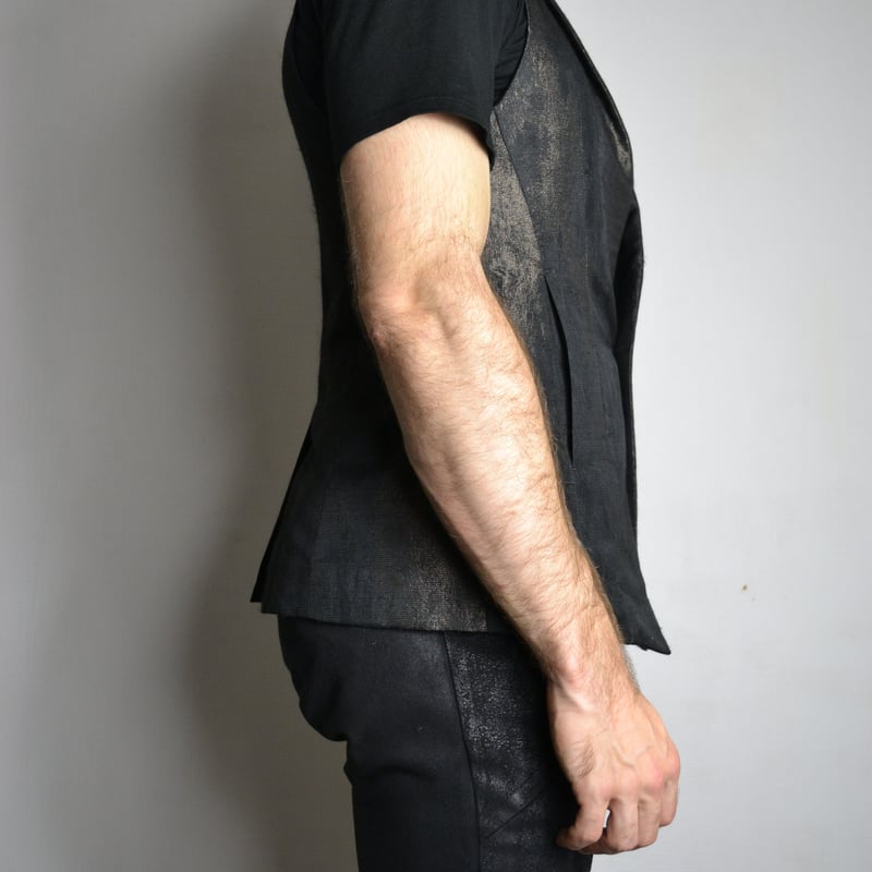 Julius SS13 Vandalism Rusty Jacquard Vest - 417