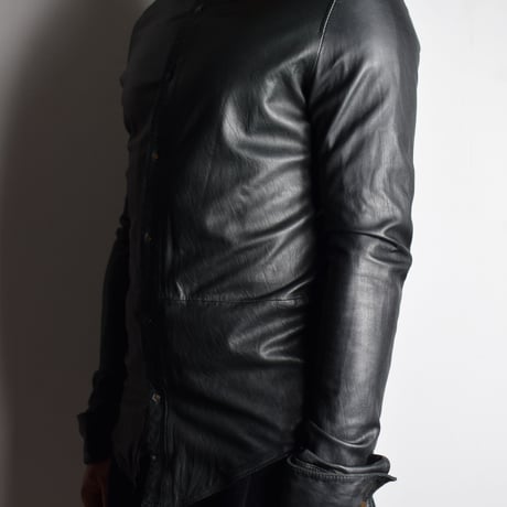 Julius AW04 Post Proletariat Leather Shirt