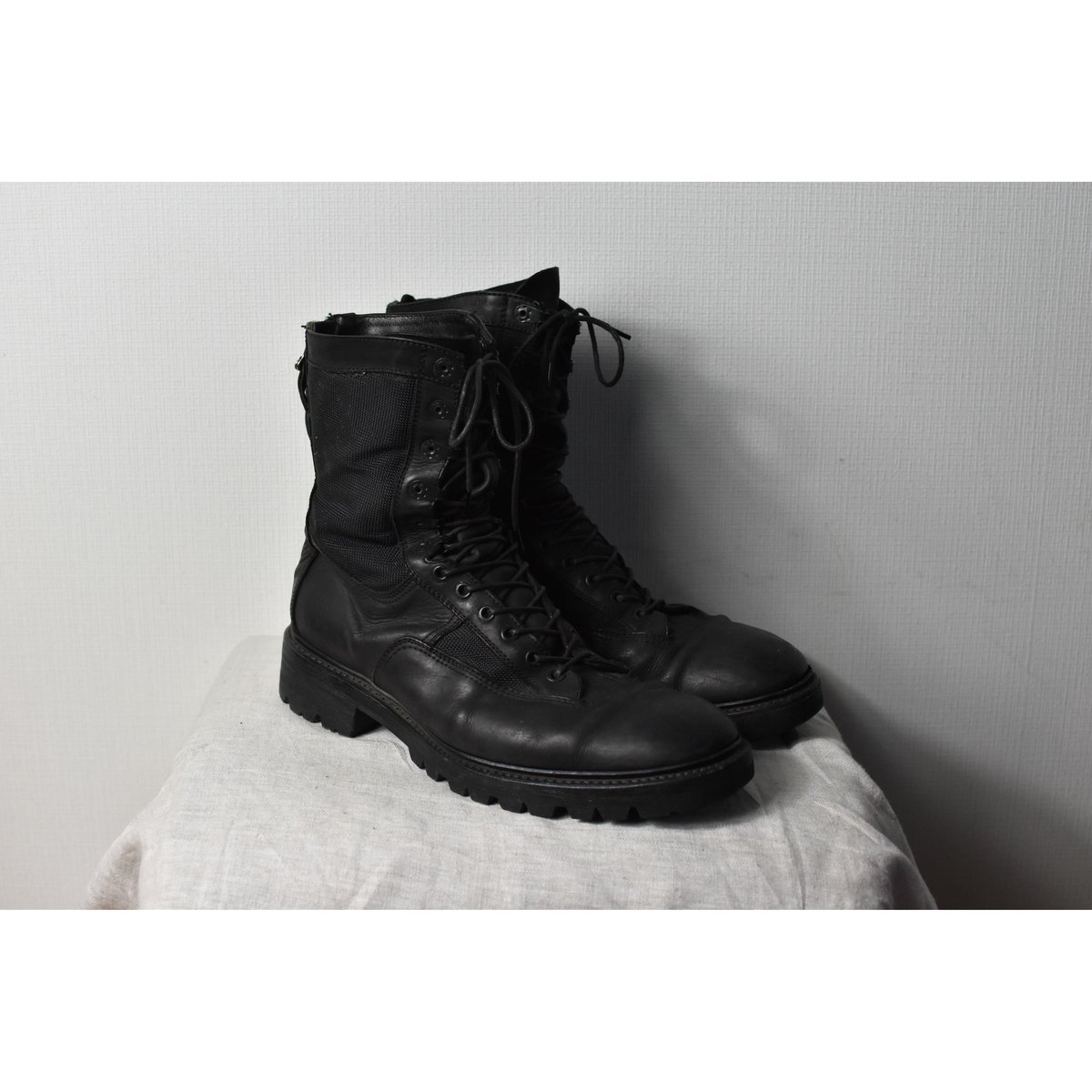 Julius Archive Back-Zip Boots | Karasu Shop