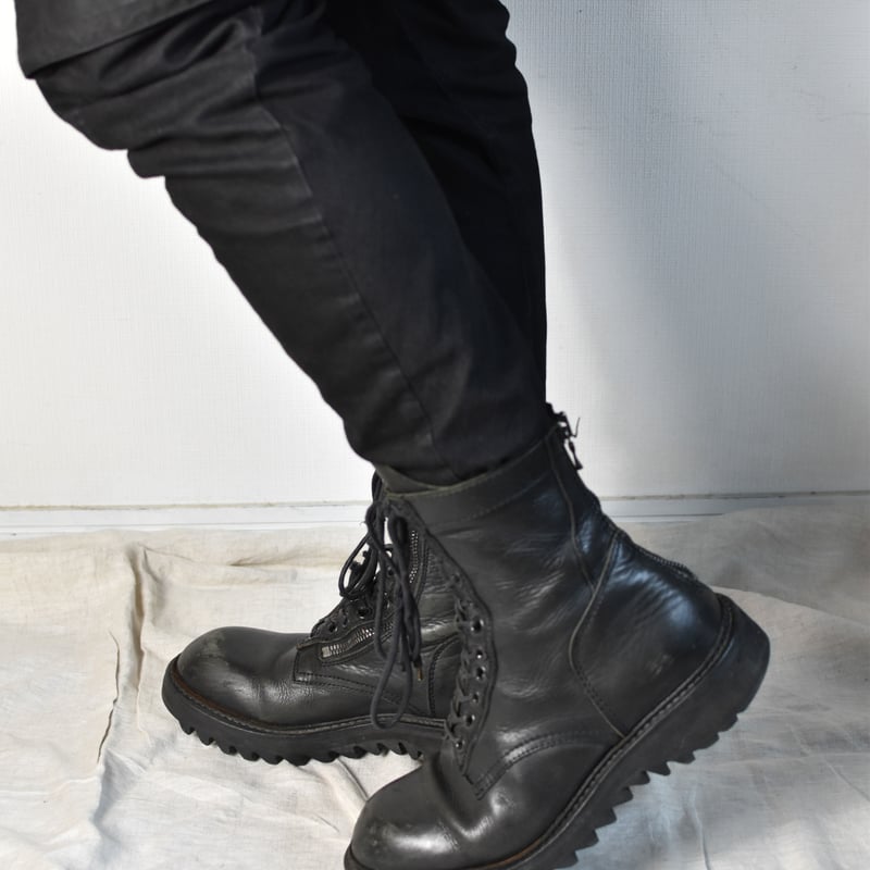 Julius SS14 Ghost Double-Zip Combat Boots - 457 Julius SS14 Ghost Double-Zip Combat Boots - 457