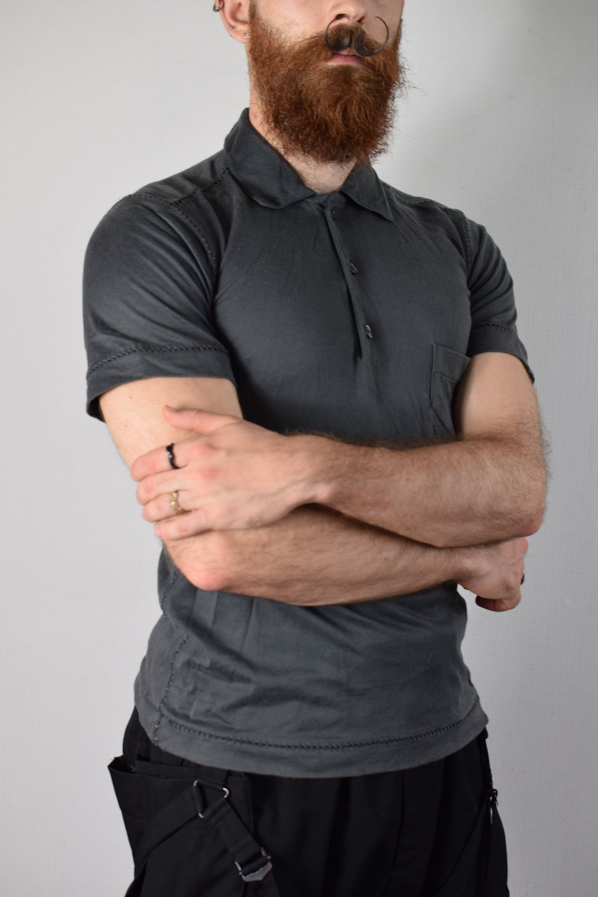 Carol Christian Poell Spring '05 Overlock Polo