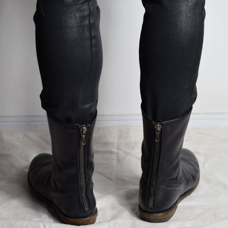 Julius AW07 Back-Zip Boots - 197FWM3 | Karasu Shop