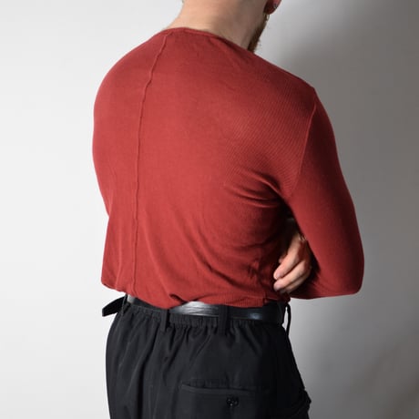 Julius AW06 Fixed Red Longsleeve Top