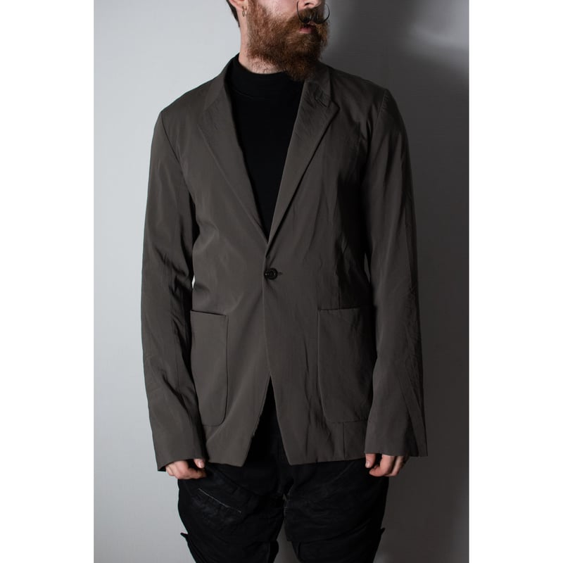 Rick Owens SS18 Olive Blazer - RU18S5747-WPH |