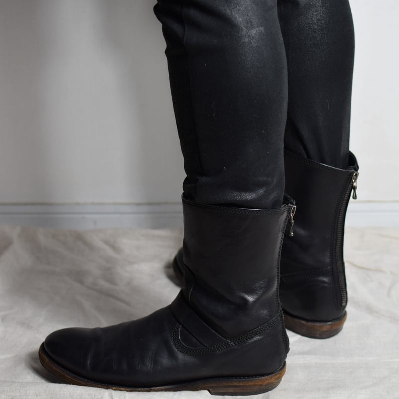 Julius AW07 Back-Zip Boots - 197FWM3 | Karasu Shop