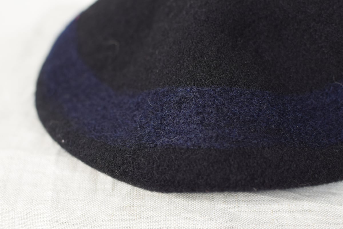 Yohji Yamamoto AW16 Beret - HR-H02-921 | Karasu Yohji Yamamoto AW16 Beret - HR-H02-921 | Karasu