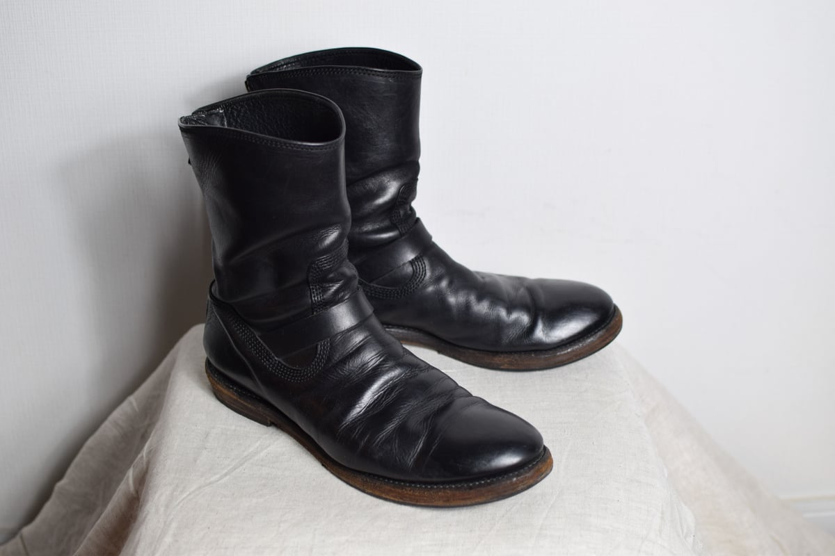 Julius AW07 Back-Zip Boots - 197FWM3 | Karasu Shop