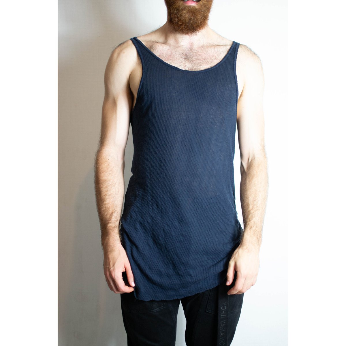 Boris Bidjan Saberi SS09 Blue Tank Top - TANK01