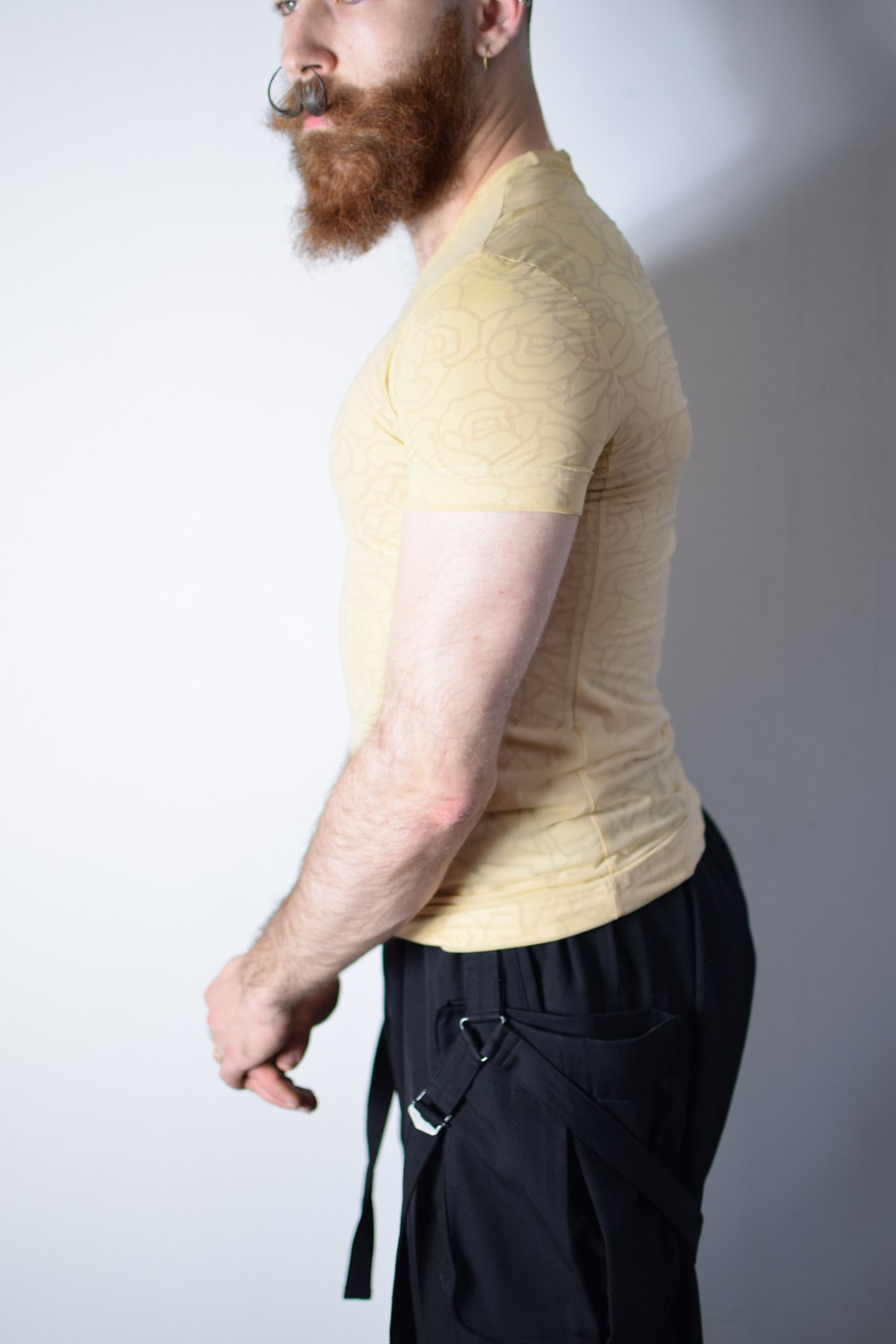 Carol Christian Poell Layered Flower T-Shirt |