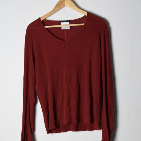 Julius AW06 Fixed Red Longsleeve Top