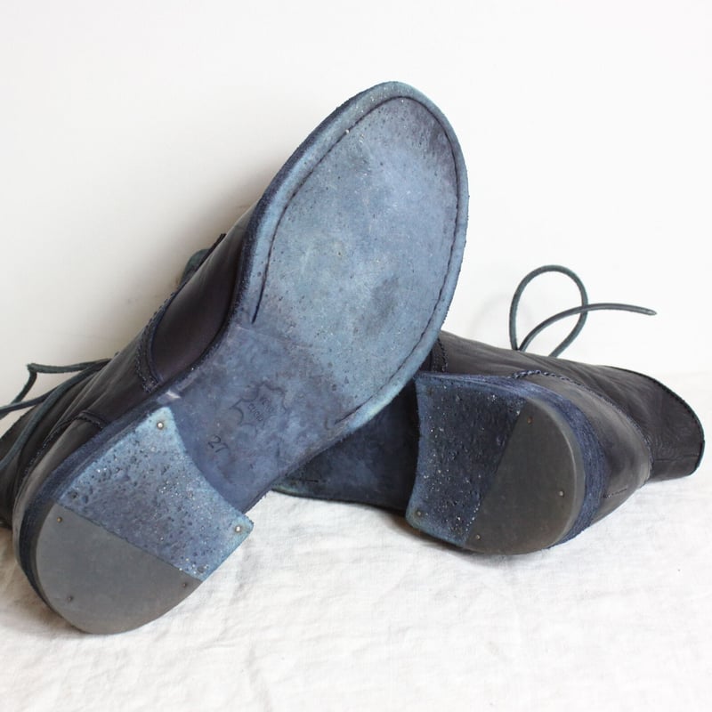 Yohji Yamamoto SS12 Blue-Navy Boots - HB-E06-75