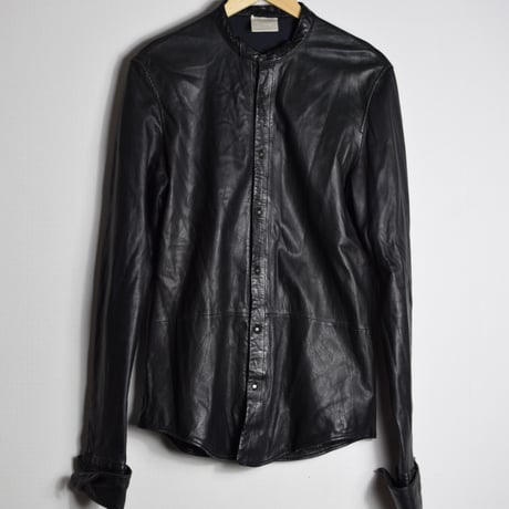 Julius AW04 Post Proletariat Leather Shirt