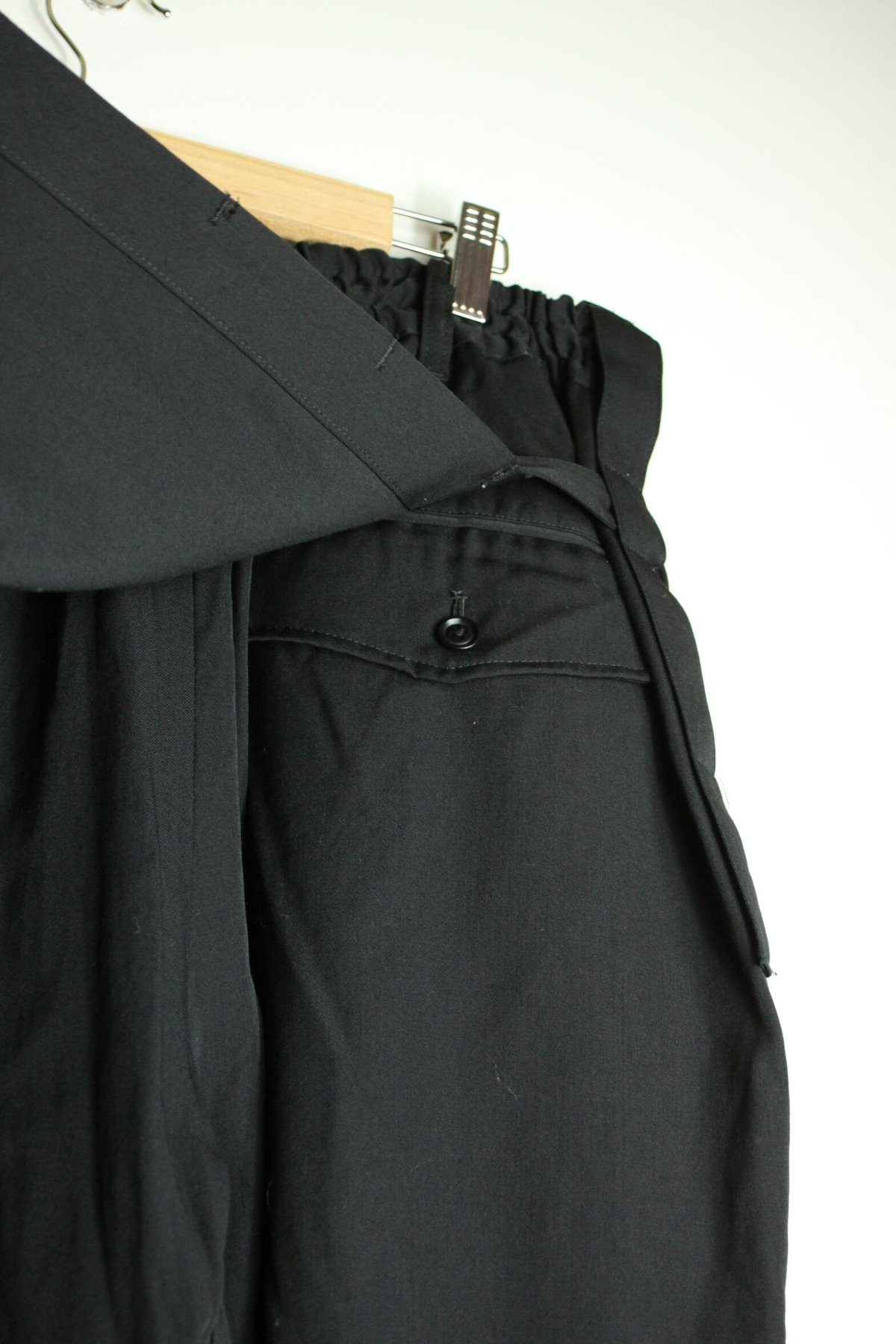 Yohji Yamamoto Embroidery Wrap Pant 5166