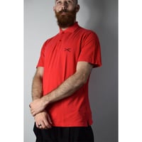 Yohji Yamamoto SS09 Scissor Embroidery Polo Shirt - HV-T72-922