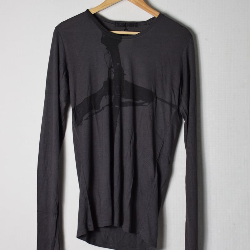 Julius SS09 Grey Rifle Longsleeve Top - 257CUM1