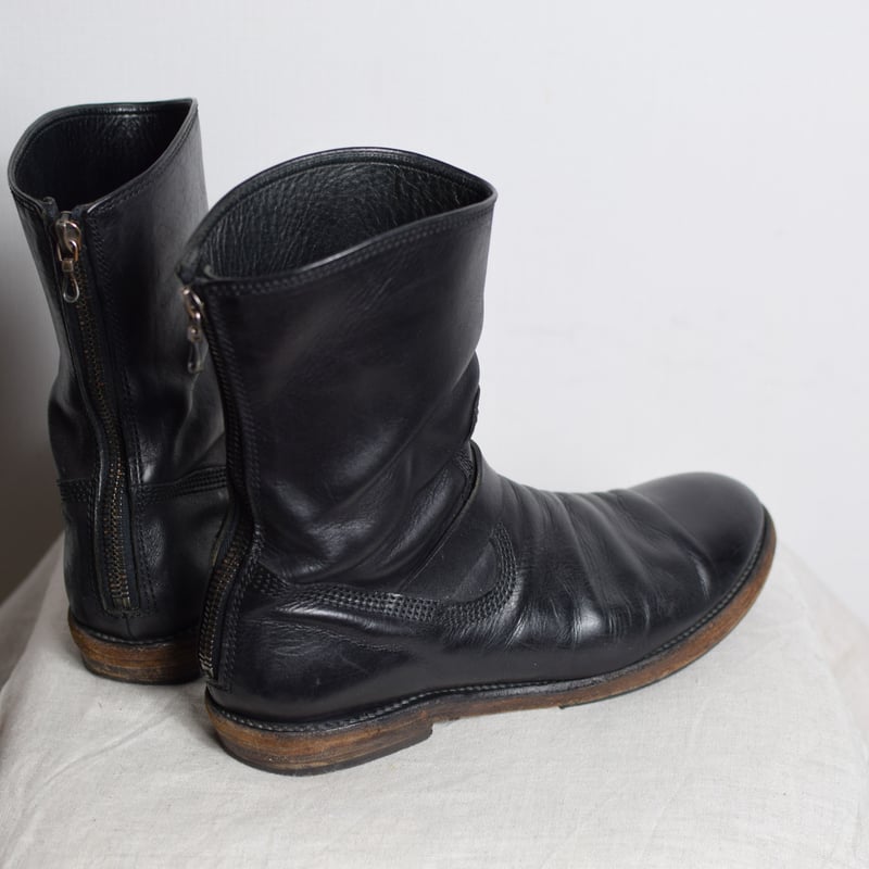 Julius AW07 Back-Zip Boots - 197FWM3 | Karasu Shop