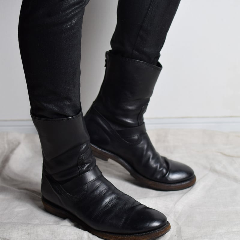Julius AW07 Back-Zip Boots - 197FWM3 | Karasu Shop