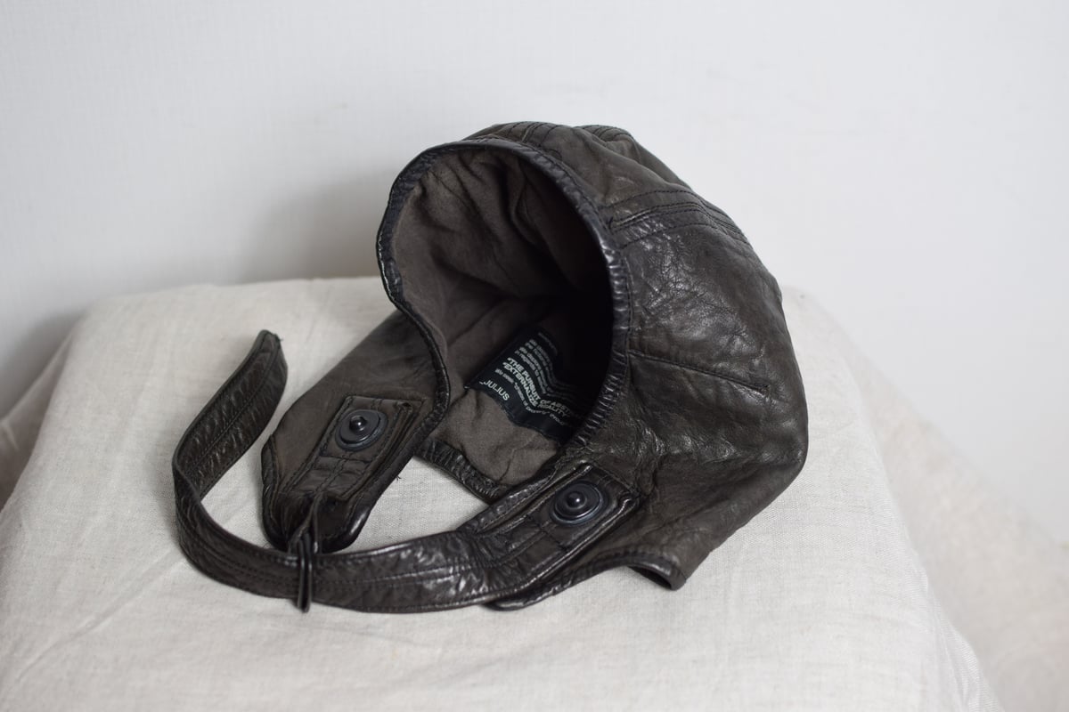 Julius SS09 Flight Cap - 257ACU21 | Karasu Shop