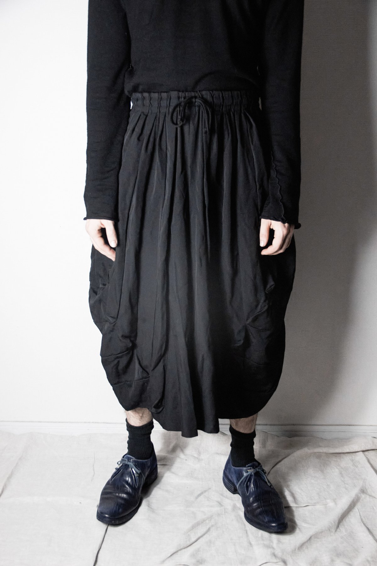Yohji Yamamoto AW16 Pleated Balloon Pants - FO-