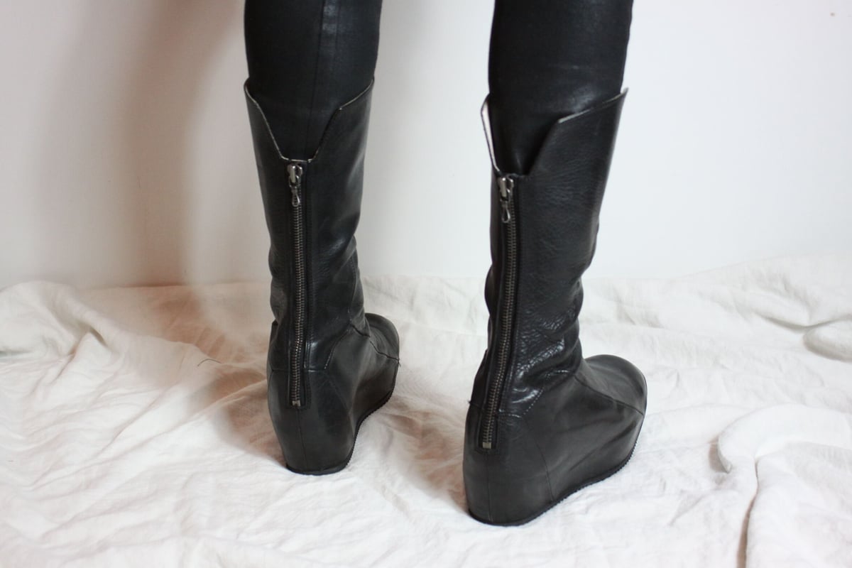 Julius SS15 Platform Boots - 497FWM4-P | Karasu