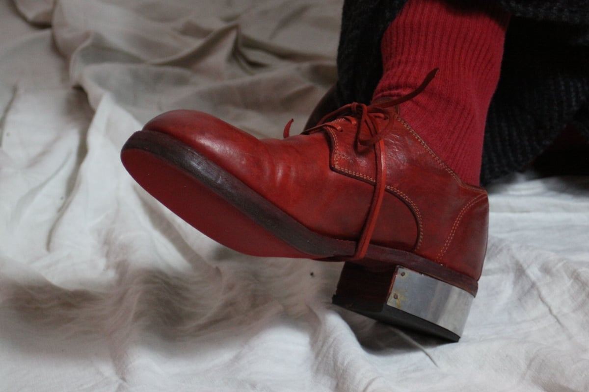 Guidi 792ZI Metal Heel Derby Shoes | Karasu Shop