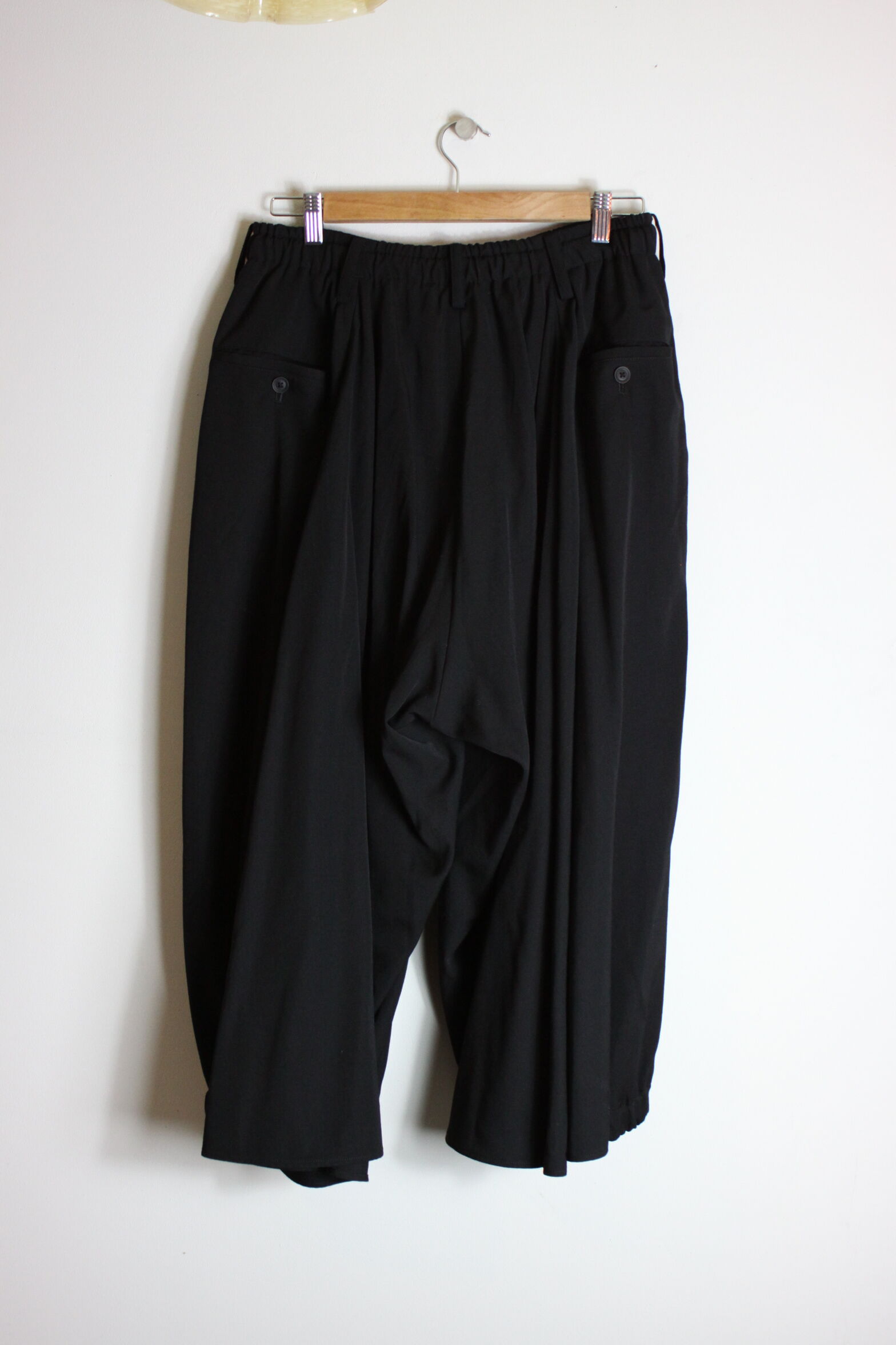 Yohji Yamamoto 19SS カラスパンツ　HH-P48-100 Yohji Yamamoto SS19 Karasu Pants - HH-P48-100 |