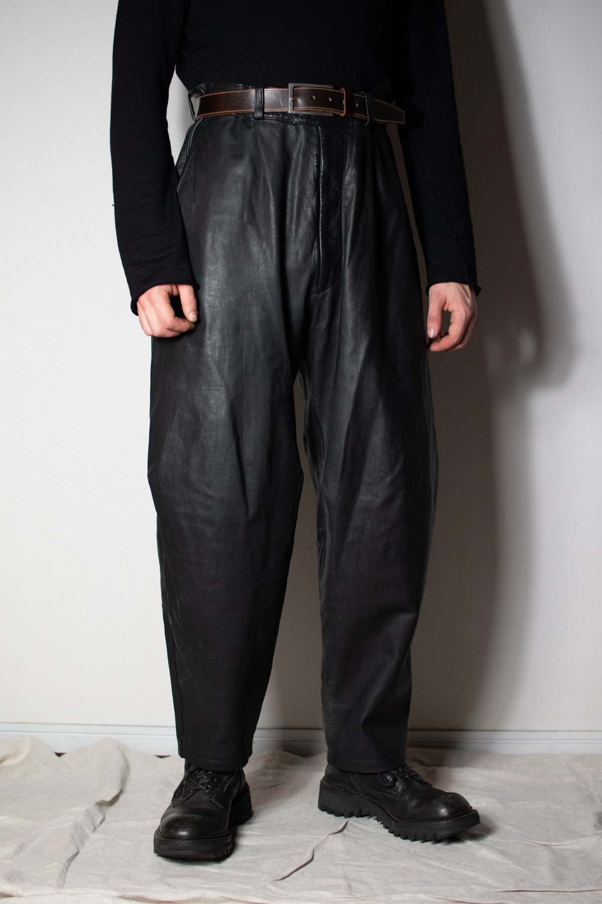 Yohji Yamamoto AW97 Leather Pants - HI-P29-700