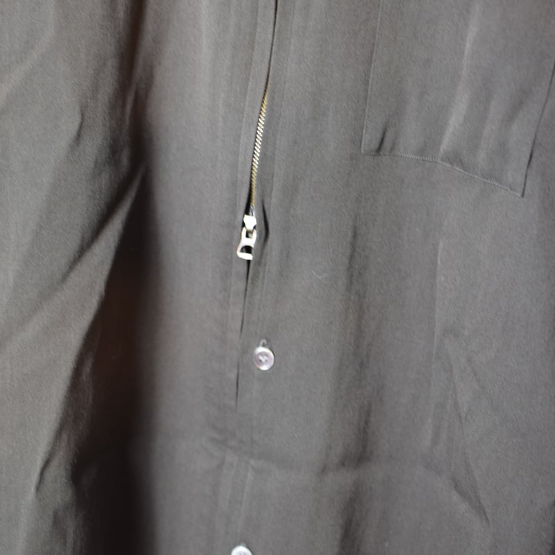 Yohji Yamamoto Archive Zip Shirt | Karasu Shop