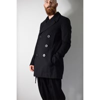 Rick Owens AW15 Sphinx Peacoat - RR15F7700-WB