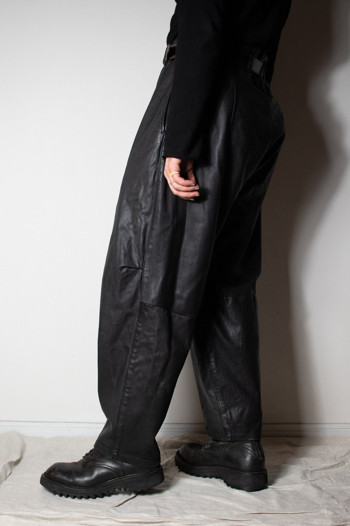 Yohji Yamamoto AW97 Leather Pants - HI-P29-700