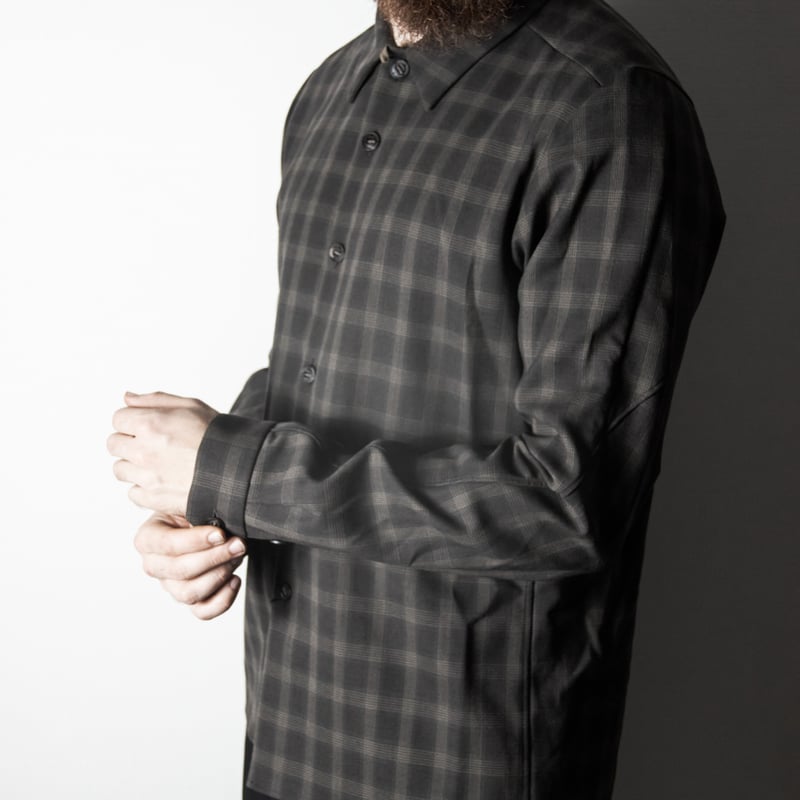 Devoa AW21 Check Shirt - SHS-BWR | Karasu Shop