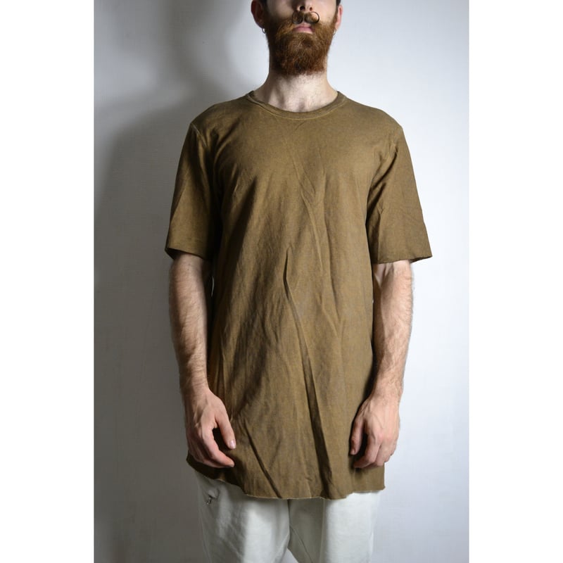 BORIS BIDJAN SABERI tシャツ Boris Bidjan Saberi ウォッシュド Tシャツ | グレー | FARFETCH JP