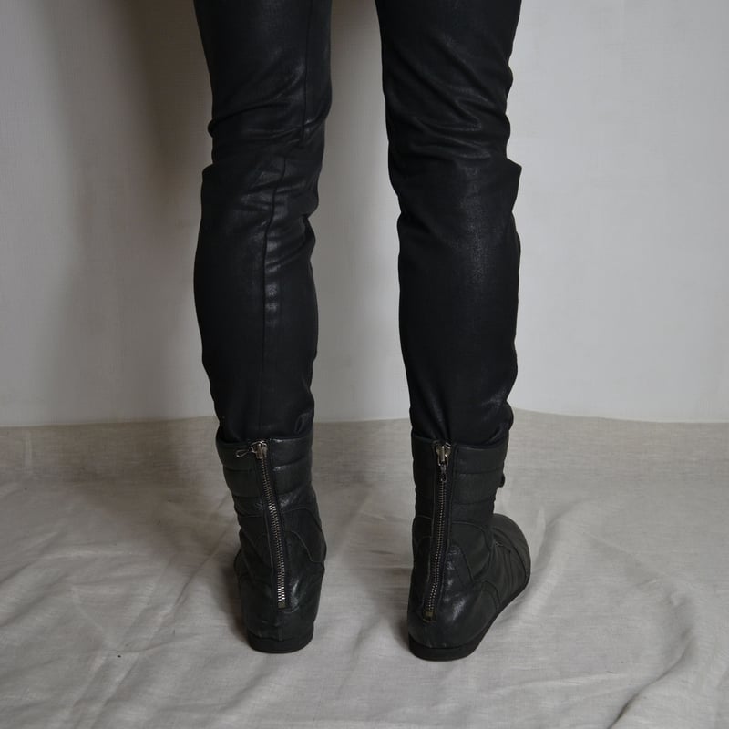 Julius SS09 leather sneaker boots ブーツ Julius SS09 Sneaker Boots - 257FWM3-RU | Karasu