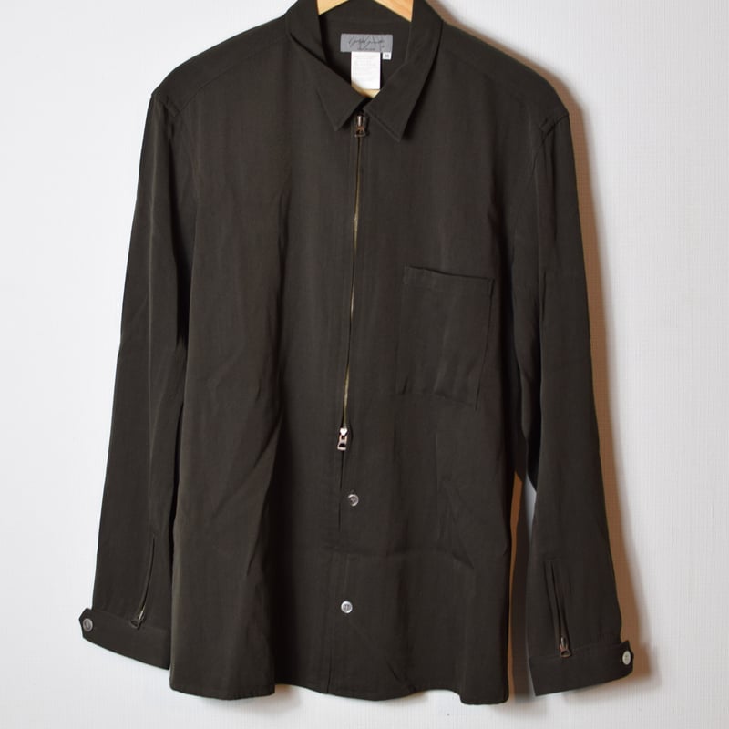 Yohji Yamamoto Archive Zip Shirt | Karasu Shop